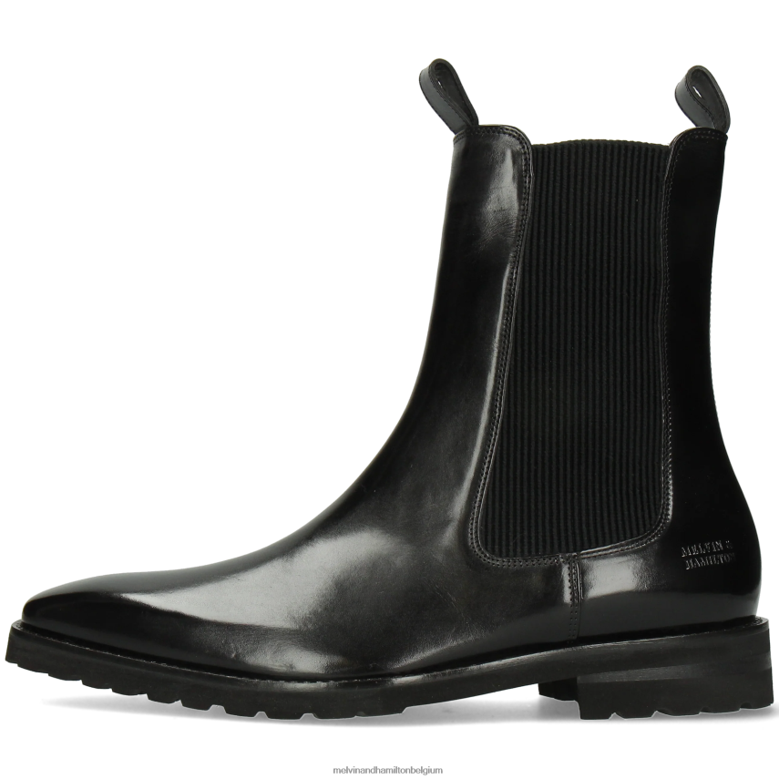 Melvin & Hamilton enkel laarzen zwart Heren Clark 49 V488DN56