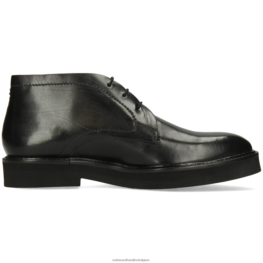 Melvin & Hamilton enkel laarzen zwart Heren Felix 1 V488DN54