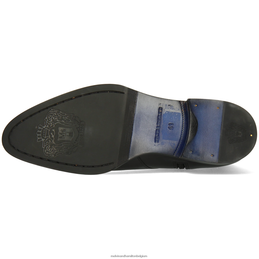 Melvin & Hamilton enkel laarzen zwart Heren Kane 1 V488DN125