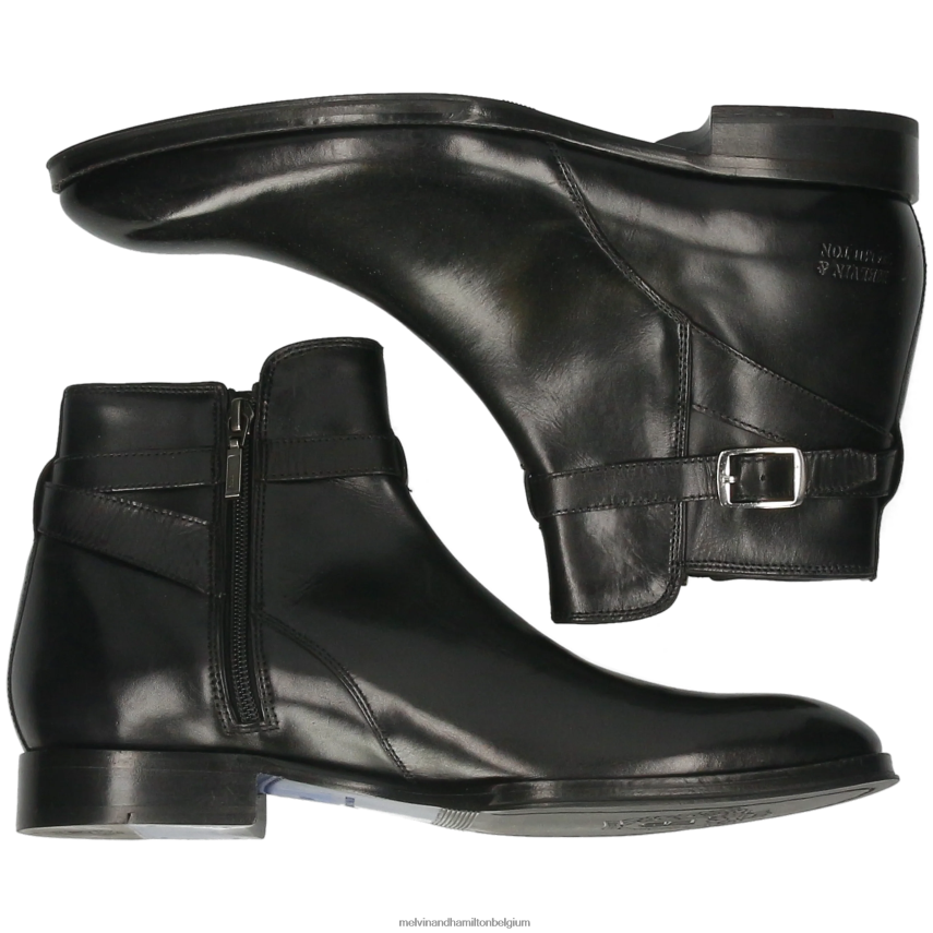 Melvin & Hamilton enkel laarzen zwart Heren Kane 1 V488DN125