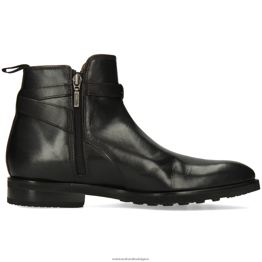 Melvin & Hamilton enkel laarzen zwart Heren Kane 1 V488DN91