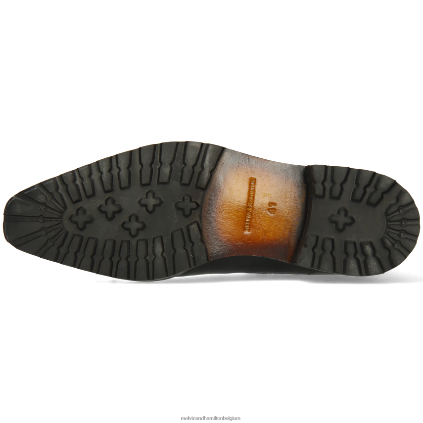 Melvin & Hamilton enkel laarzen zwart Heren Lewis 57 V488DN78