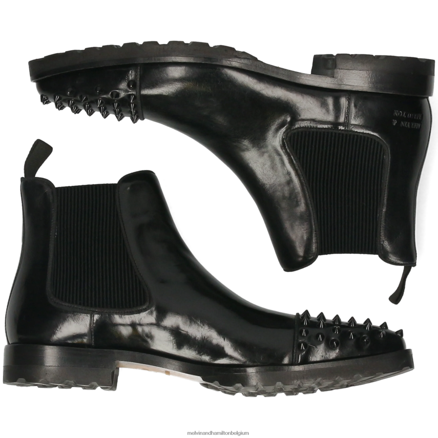 Melvin & Hamilton enkel laarzen zwart Heren Lewis 57 V488DN78