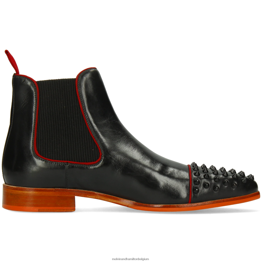 Melvin & Hamilton enkel laarzen zwart Heren Lewis 57 V488DN8