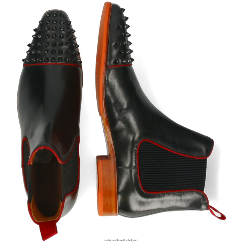 Melvin & Hamilton enkel laarzen zwart Heren Lewis 57 V488DN8