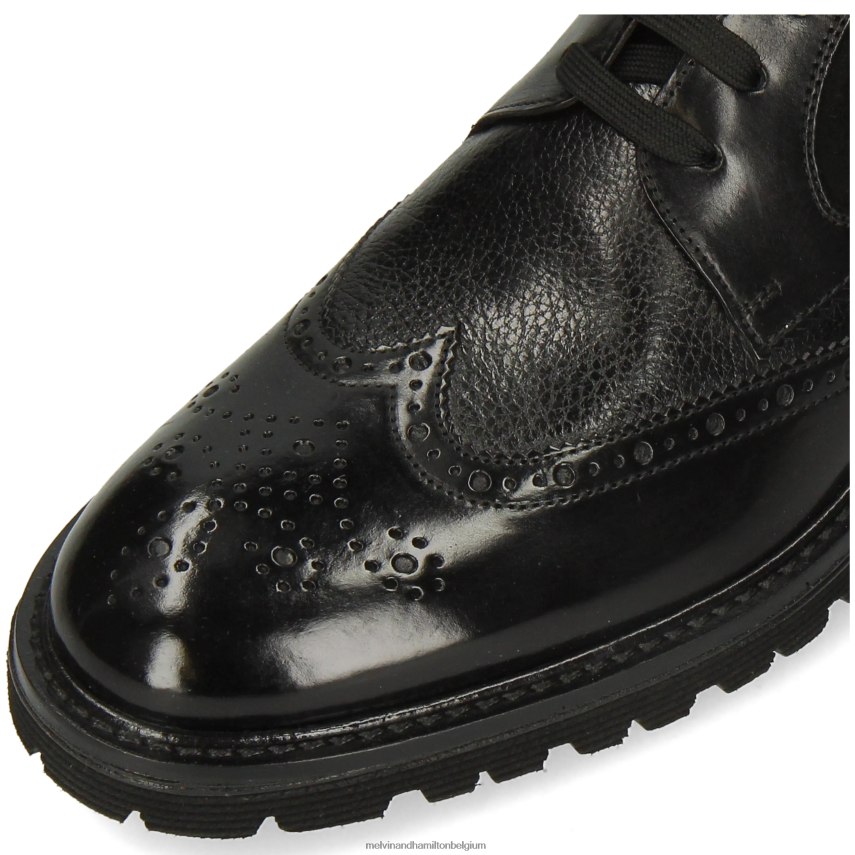 Melvin & Hamilton enkel laarzen zwart Heren Trevor 34 V488DN62