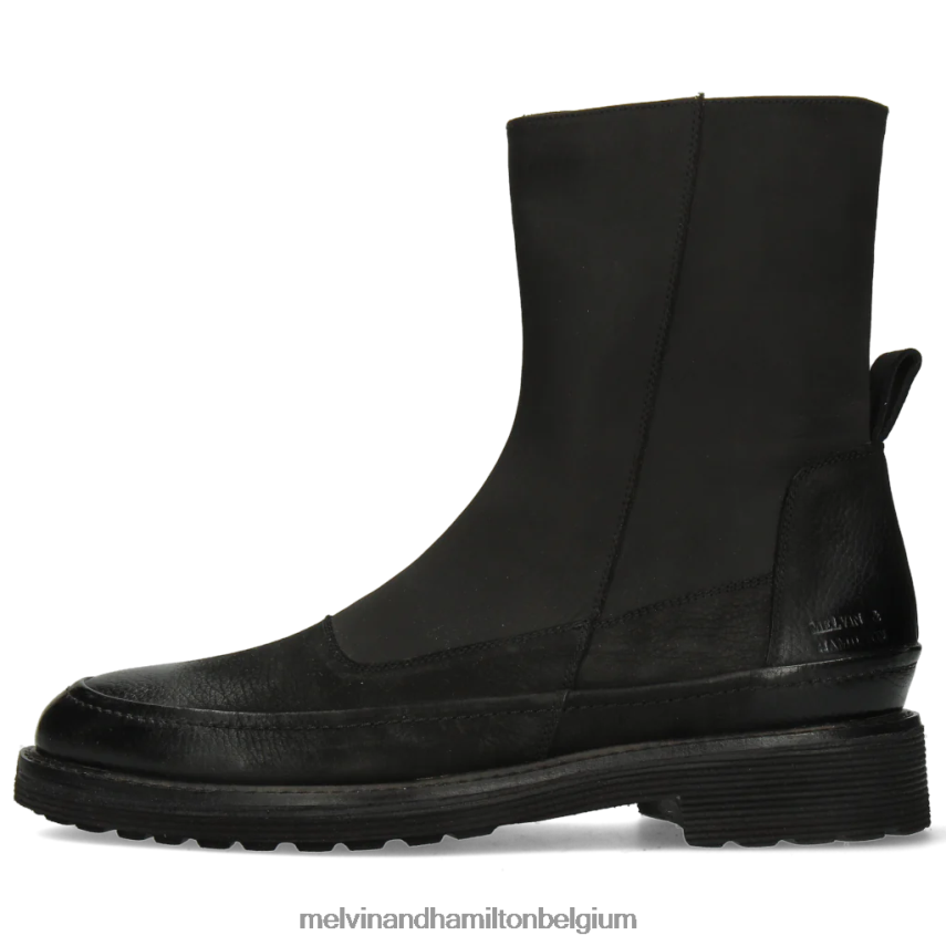 Melvin & Hamilton enkel laarzen zwart Heren Trevor 39 V488DN135
