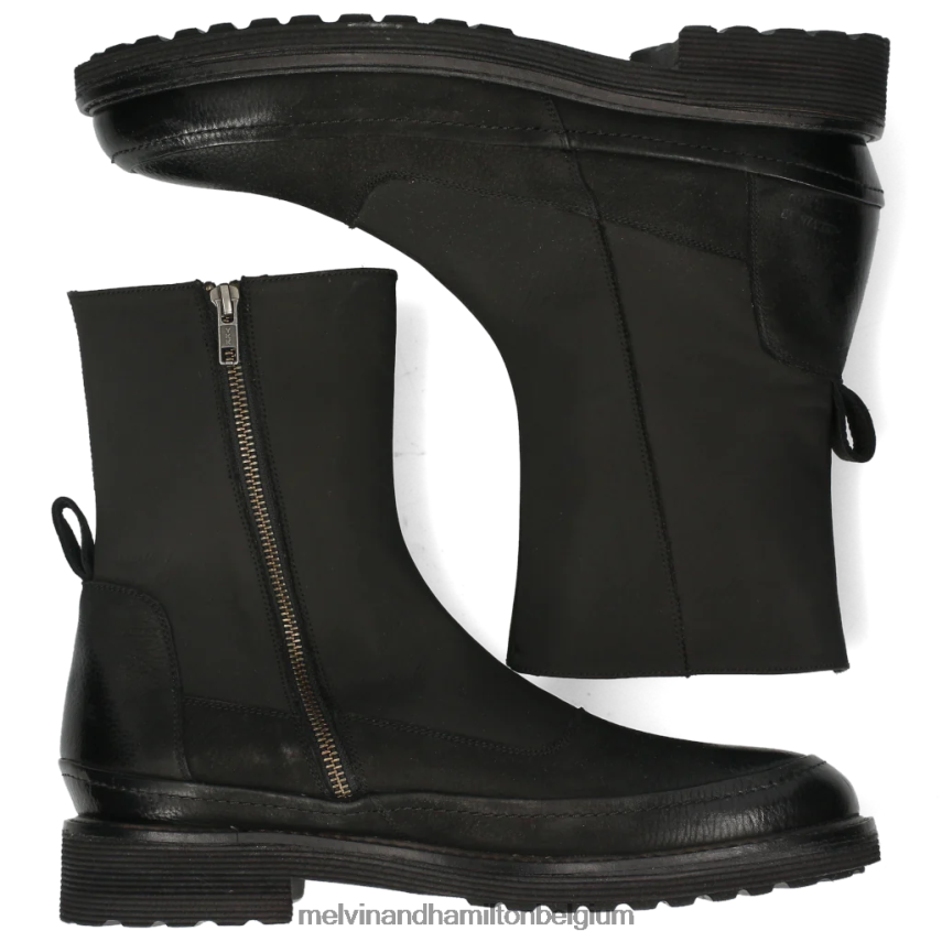 Melvin & Hamilton enkel laarzen zwart Heren Trevor 39 V488DN135