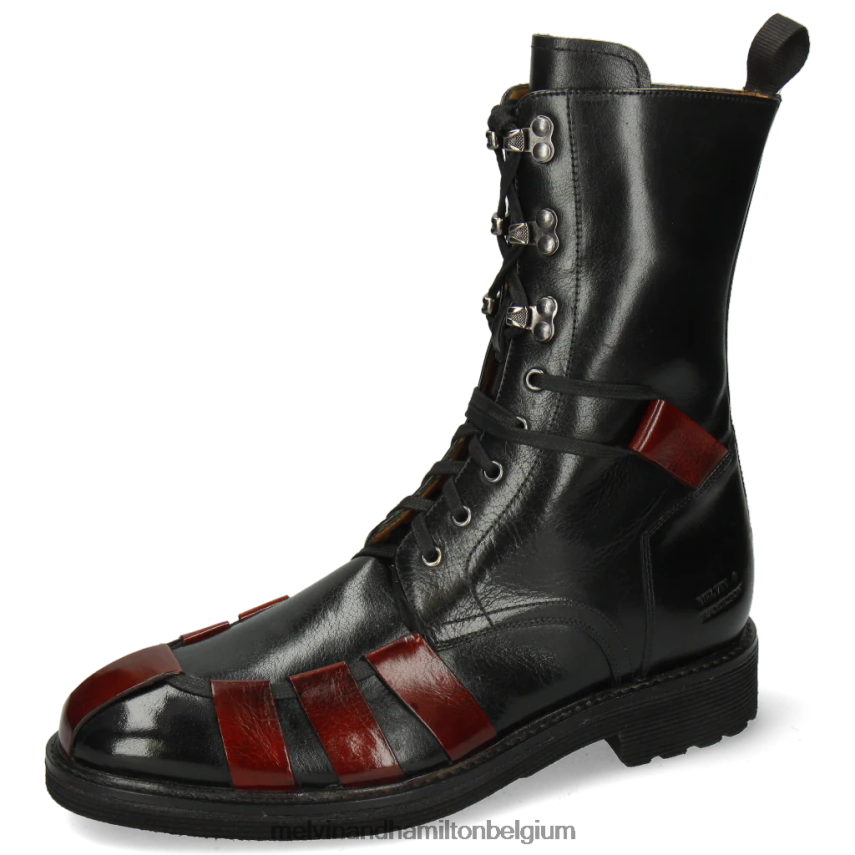 Melvin & Hamilton enkel laarzen zwart Heren Trevor 43 V488DN144