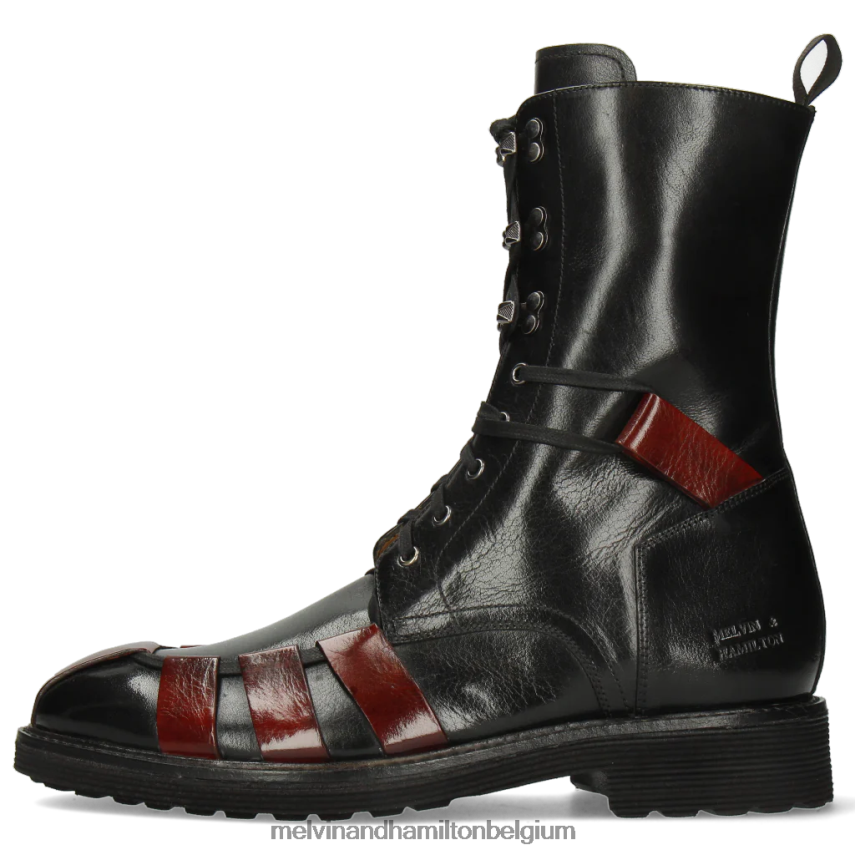 Melvin & Hamilton enkel laarzen zwart Heren Trevor 43 V488DN144