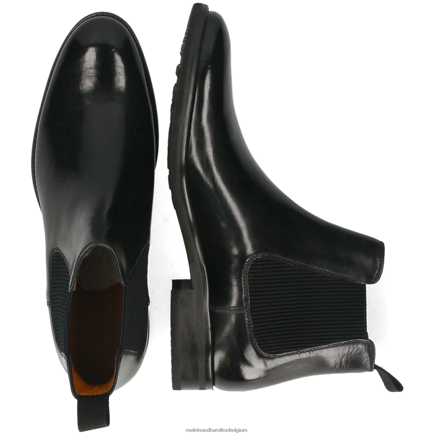 Melvin & Hamilton enkel laarzen zwart Heren clint 7 V488DN4