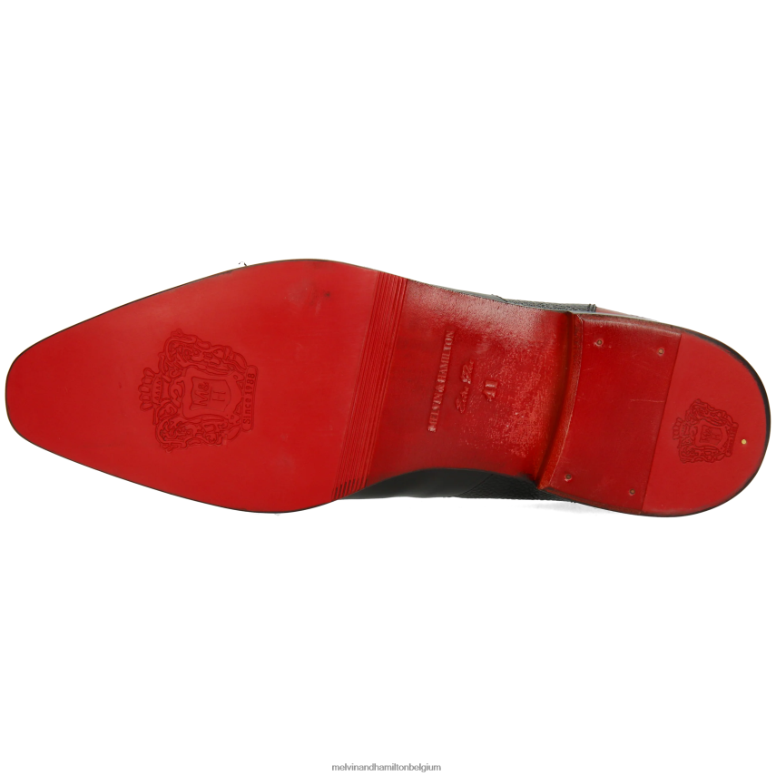 Melvin & Hamilton enkel laarzen zwart Heren elvis 12 V488DN11