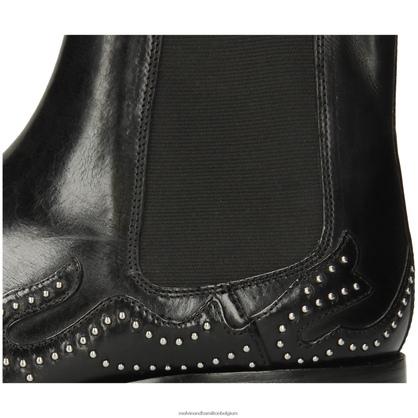 Melvin & Hamilton enkel laarzen zwart Heren elvis 81 V488DN114