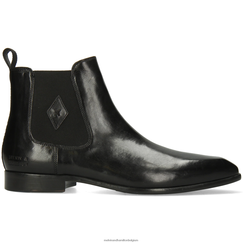 Melvin & Hamilton enkel laarzen zwart Heren elyas 5 V488DN10