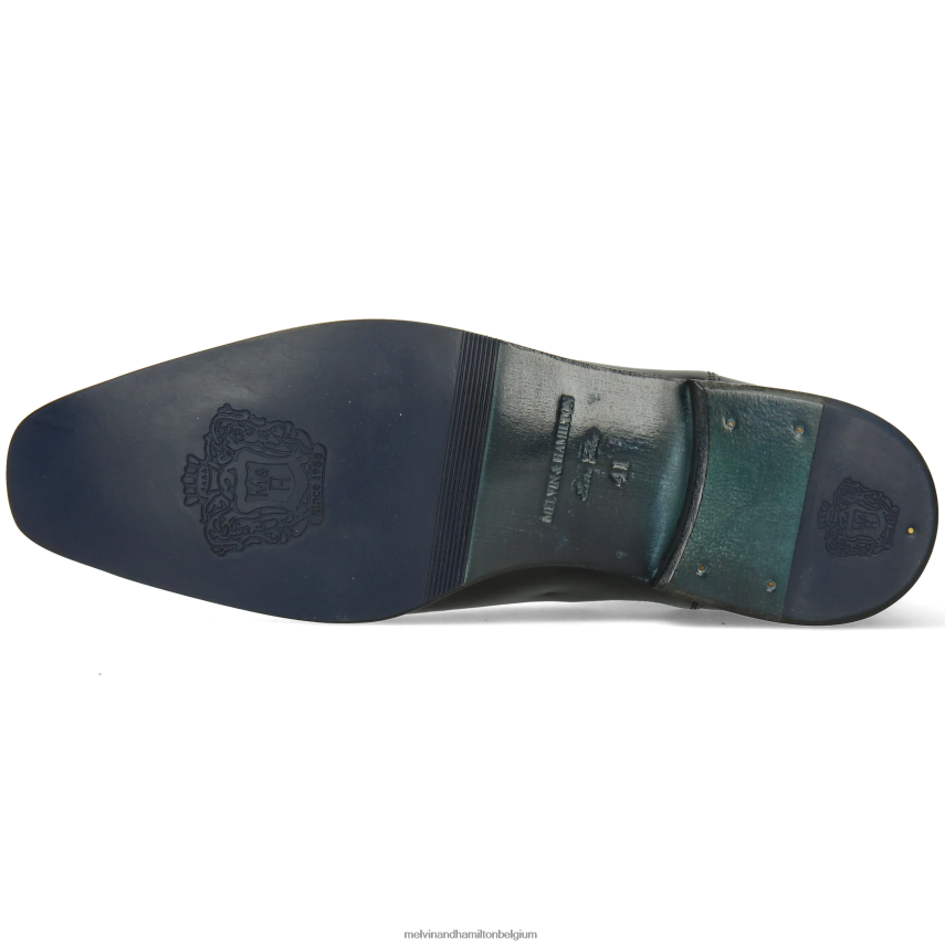 Melvin & Hamilton enkel laarzen zwart Heren elyas 5 V488DN10