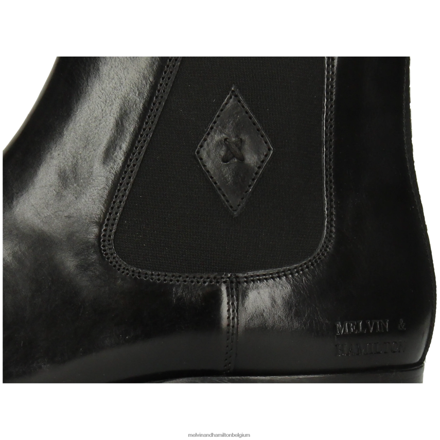 Melvin & Hamilton enkel laarzen zwart Heren elyas 5 V488DN10