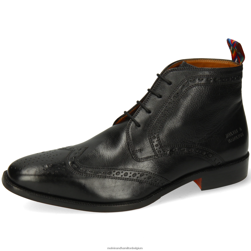 Melvin & Hamilton enkel laarzen zwart Heren jef 7 V488DN6