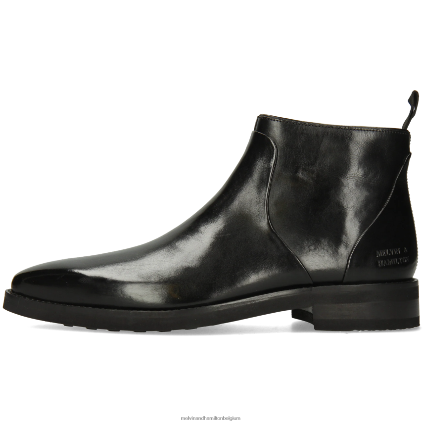 Melvin & Hamilton enkel laarzen zwart Heren lans 51 V488DN93