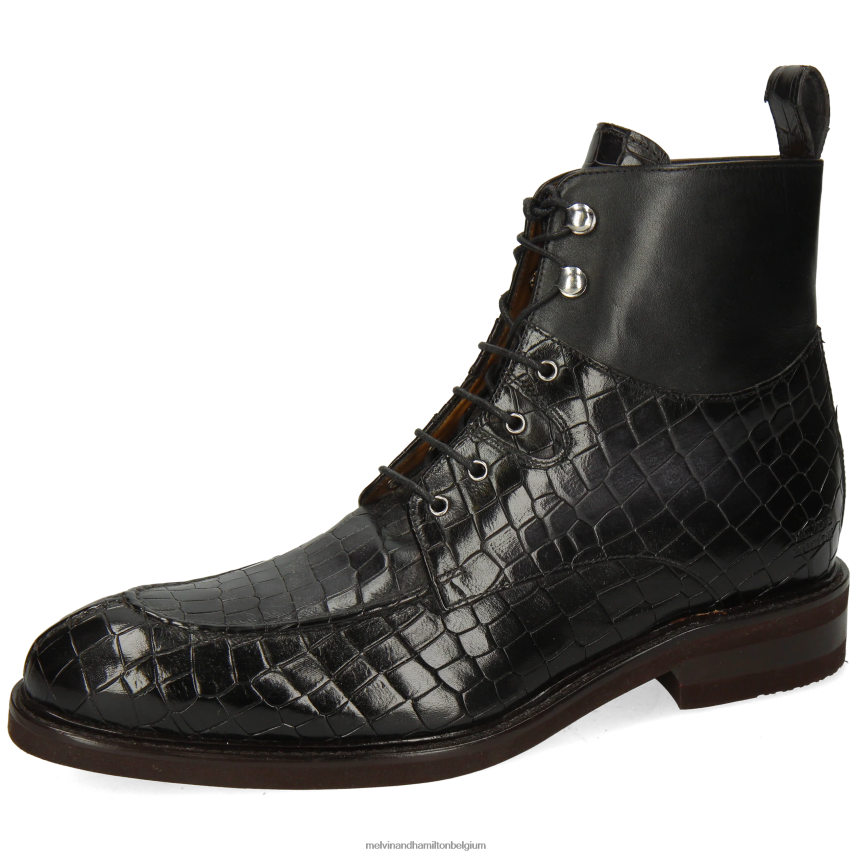 Melvin & Hamilton enkel laarzen zwart Heren parkeerder 3 V488DN58