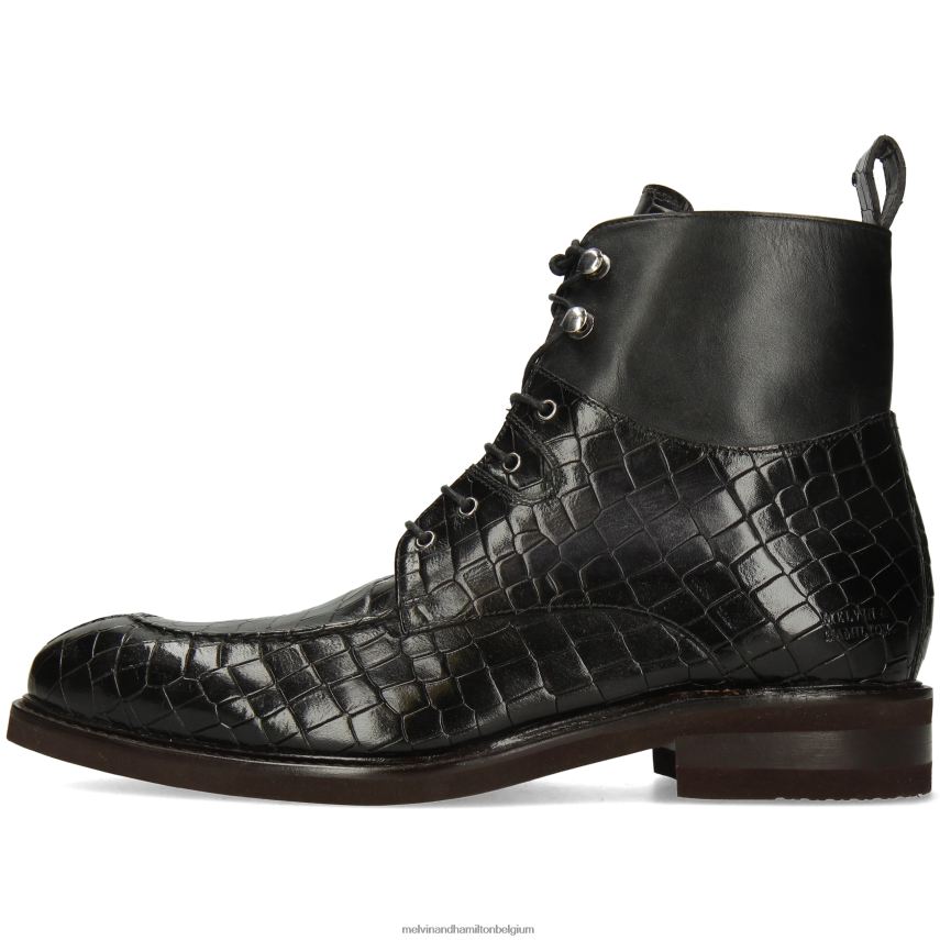 Melvin & Hamilton enkel laarzen zwart Heren parkeerder 3 V488DN58