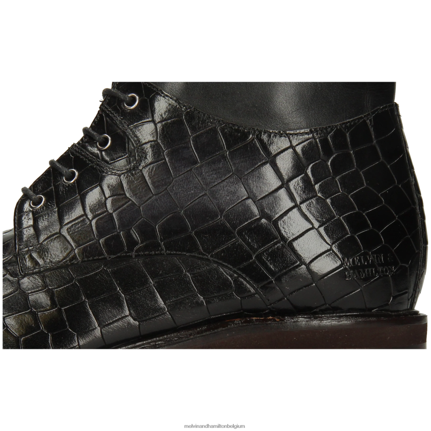 Melvin & Hamilton enkel laarzen zwart Heren parkeerder 3 V488DN58