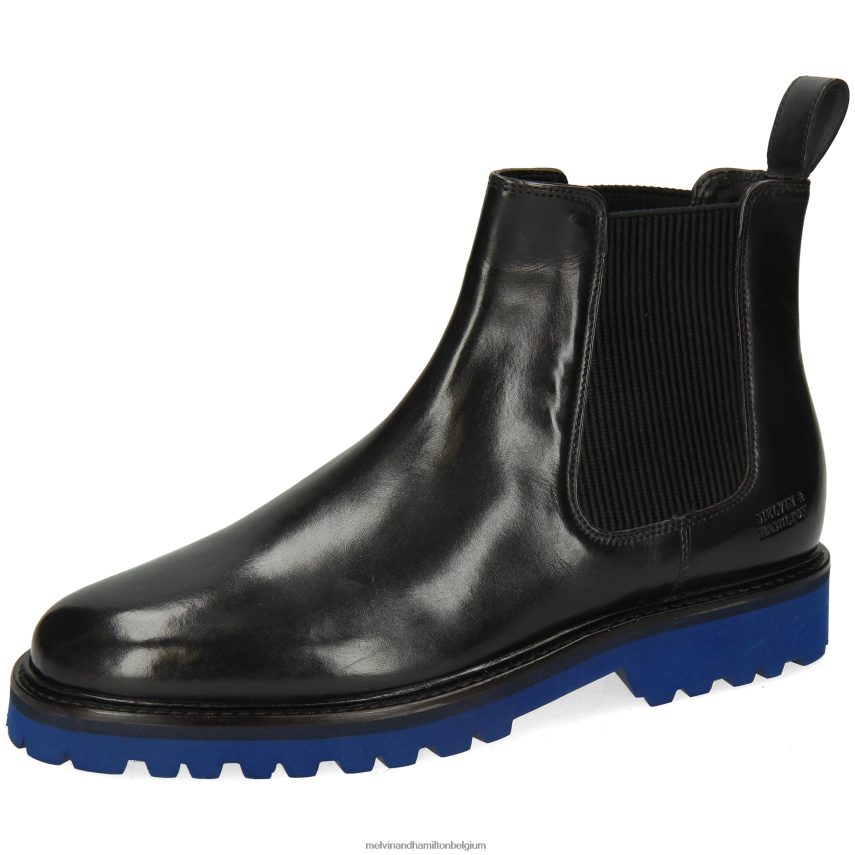 Melvin & Hamilton enkel laarzen zwart Heren rechtser 2 V488DN65
