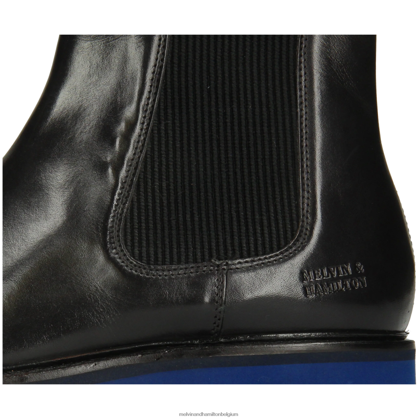 Melvin & Hamilton enkel laarzen zwart Heren rechtser 2 V488DN65