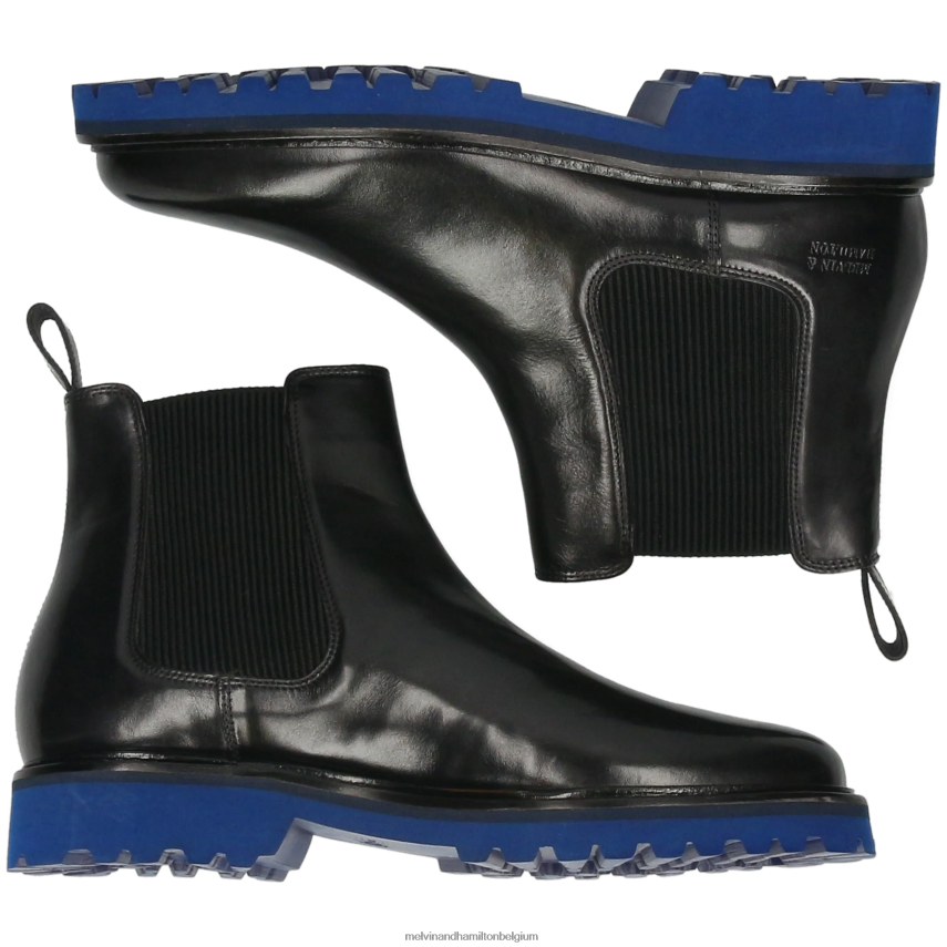 Melvin & Hamilton enkel laarzen zwart Heren rechtser 2 V488DN65