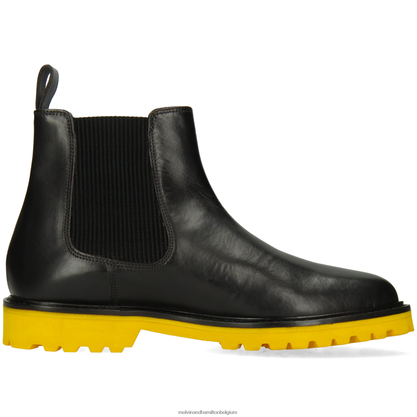 Melvin & Hamilton enkel laarzen zwart Heren rechtser 2 V488DN86