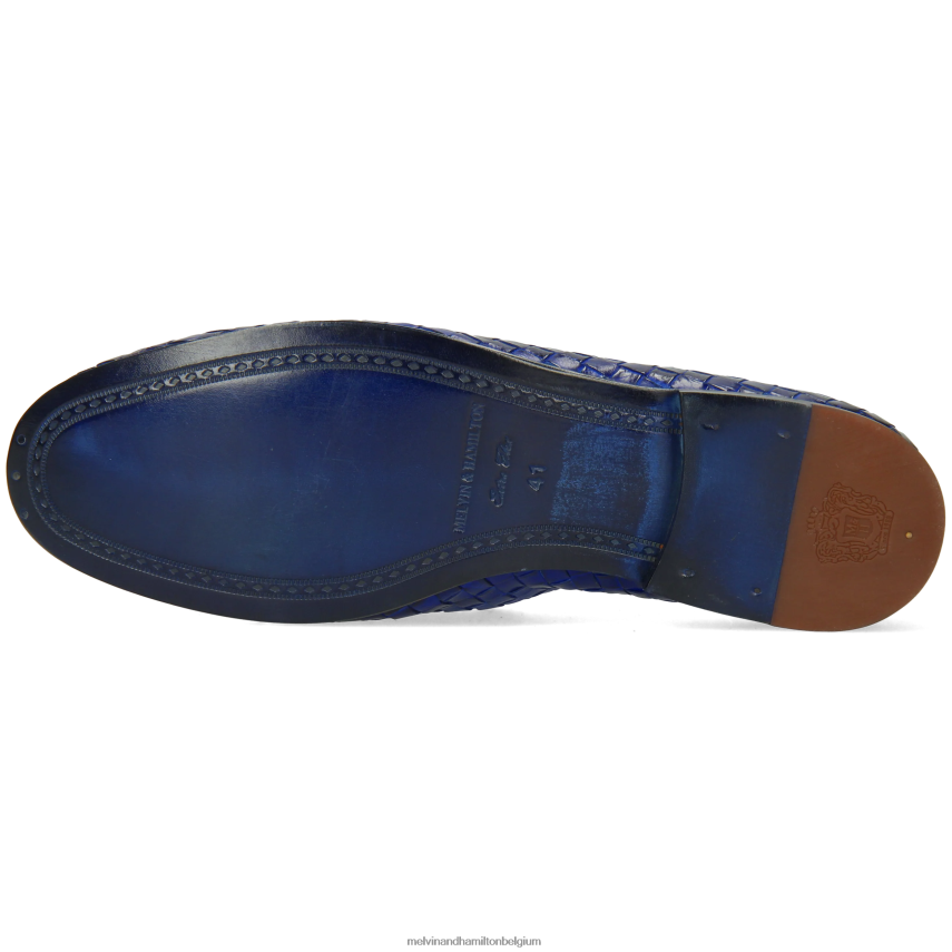 Melvin & Hamilton instappers blauw Heren Kleef 22 V488DN266