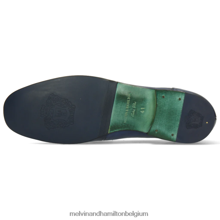 Melvin & Hamilton instappers blauw Heren Kloof 16 V488DN285