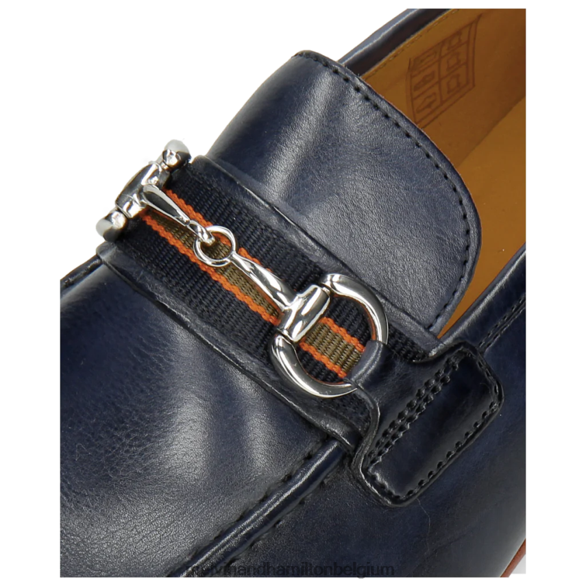 Melvin & Hamilton instappers blauw Heren Kloof 16 V488DN303