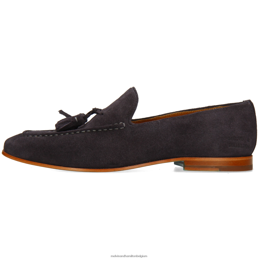 Melvin & Hamilton instappers blauw Heren Kloof 20 V488DN231
