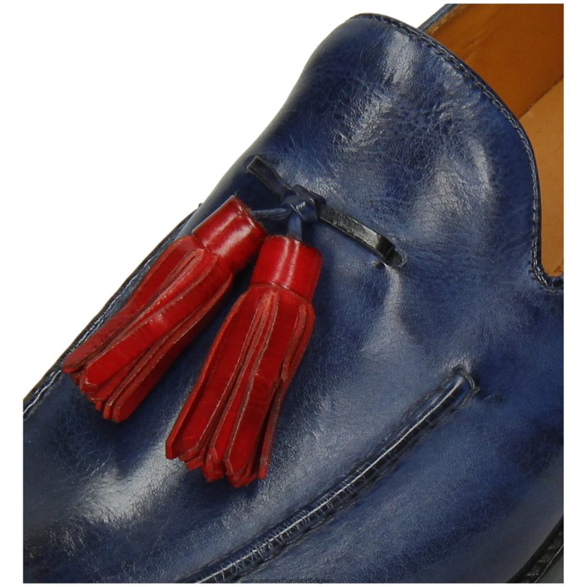 Melvin & Hamilton instappers blauw Heren Leonardo 1 V488DN296