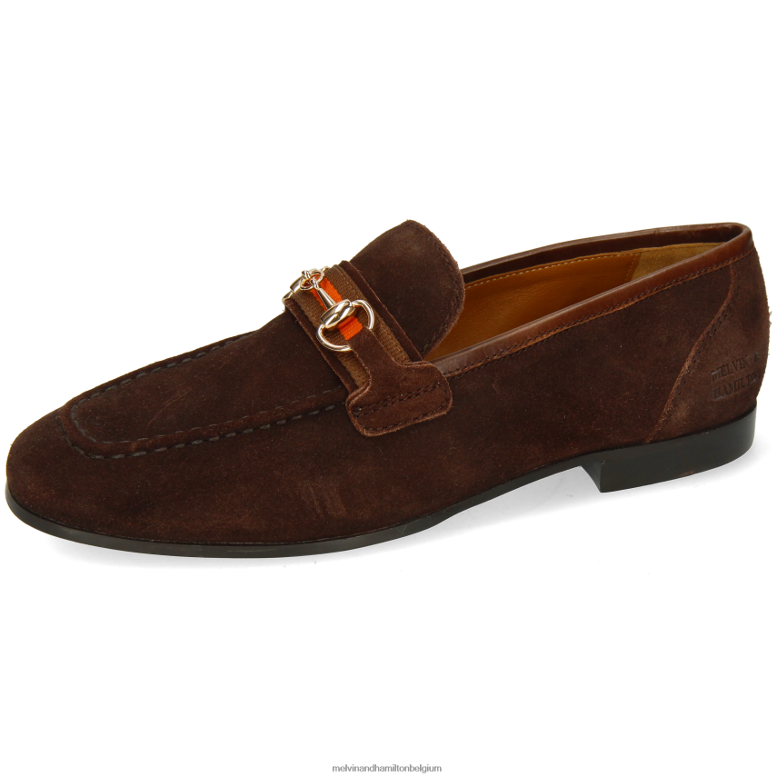 Melvin & Hamilton instappers bruin Heren Kloof 16 V488DN270