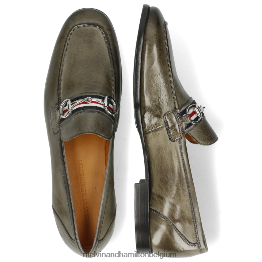 Melvin & Hamilton instappers grijs Heren Kloof 16 V488DN288