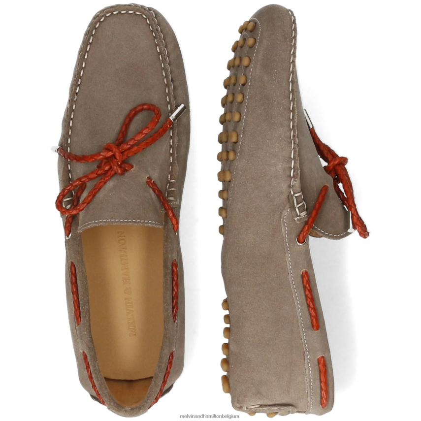 Melvin & Hamilton instappers grijs Heren Nelson 3 V488DN311