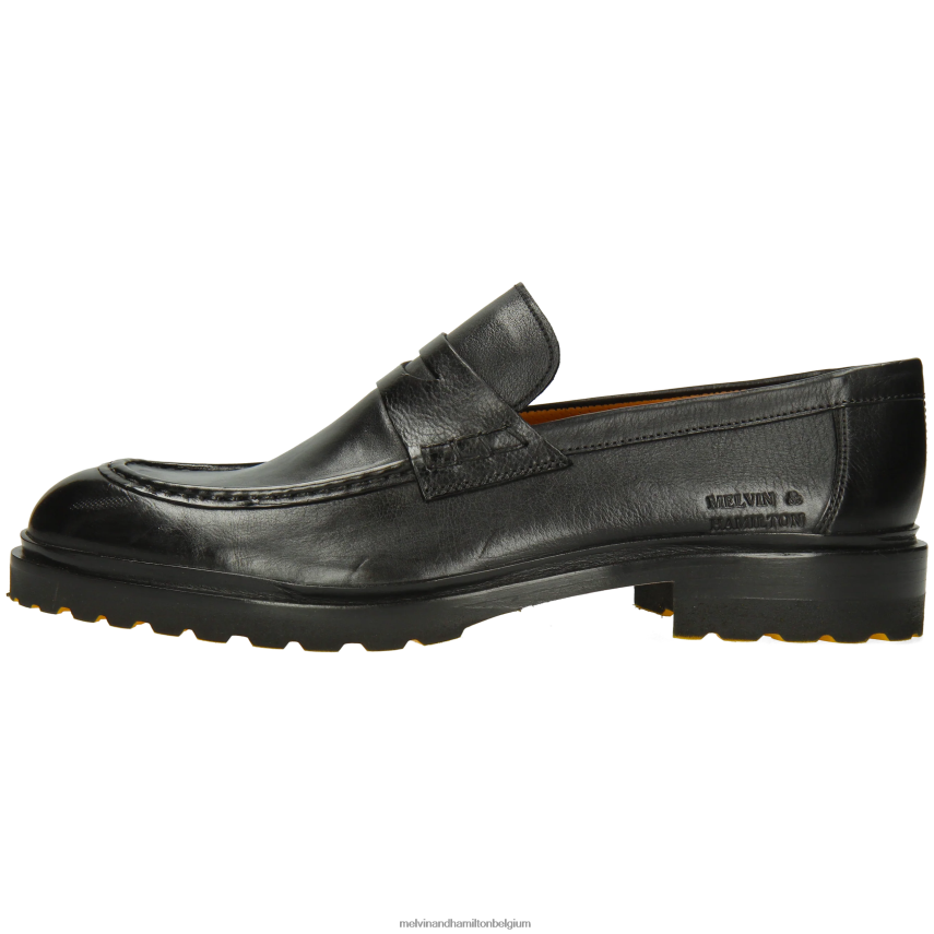 Melvin & Hamilton instappers zwart Heren Georges 5 V488DN242