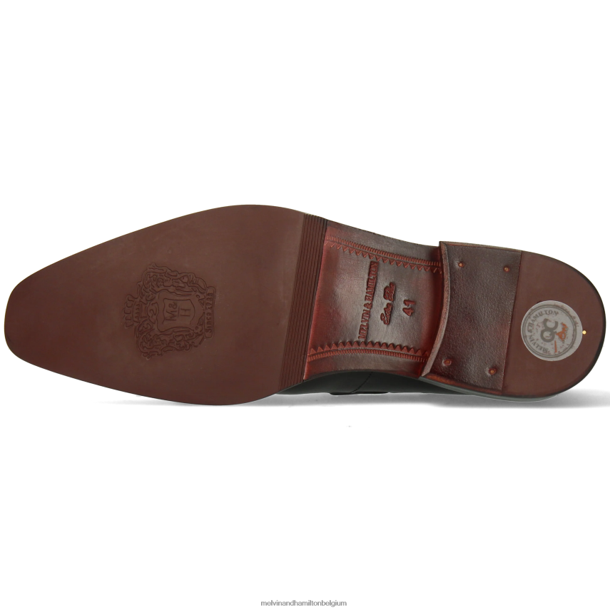 Melvin & Hamilton instappers zwart Heren Leonardo 1 V488DN297