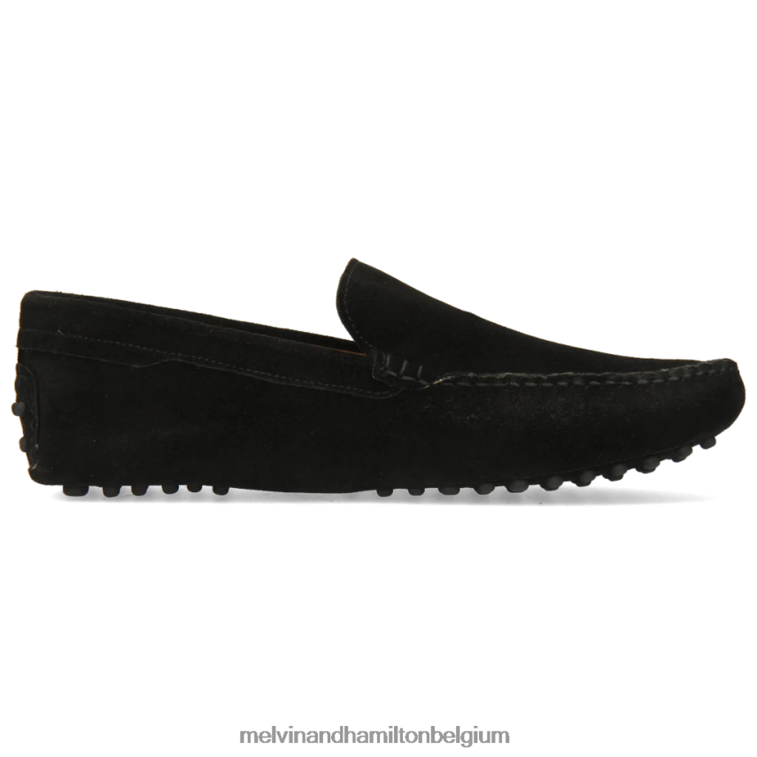 Melvin & Hamilton instappers zwart Heren Nelson 1 V488DN320