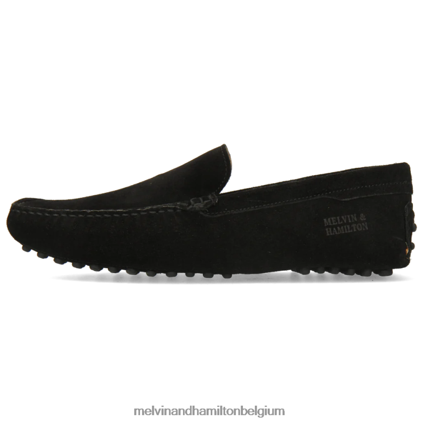 Melvin & Hamilton instappers zwart Heren Nelson 1 V488DN320