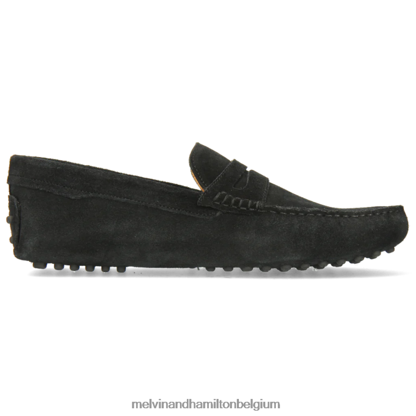 Melvin & Hamilton instappers zwart Heren Nelson 2 V488DN308