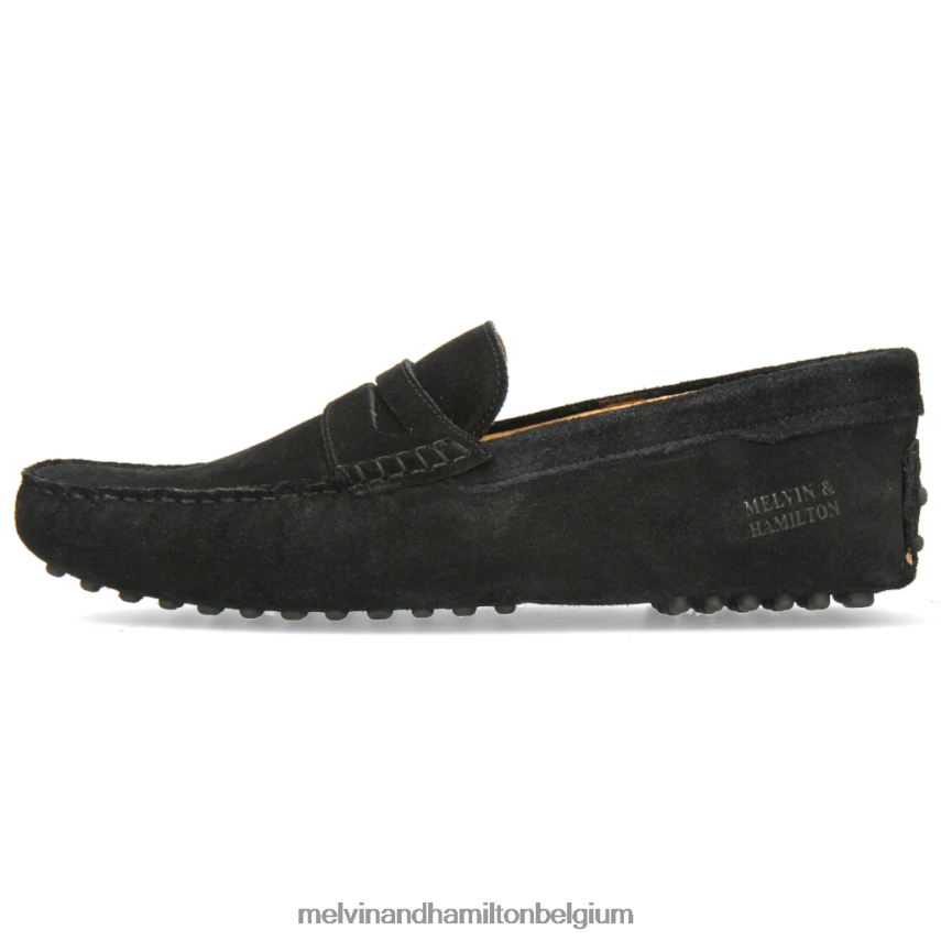 Melvin & Hamilton instappers zwart Heren Nelson 2 V488DN308