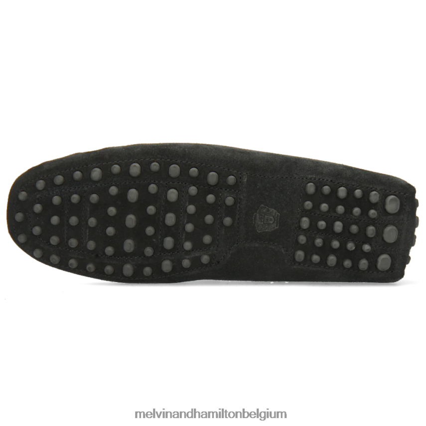 Melvin & Hamilton instappers zwart Heren Nelson 2 V488DN308