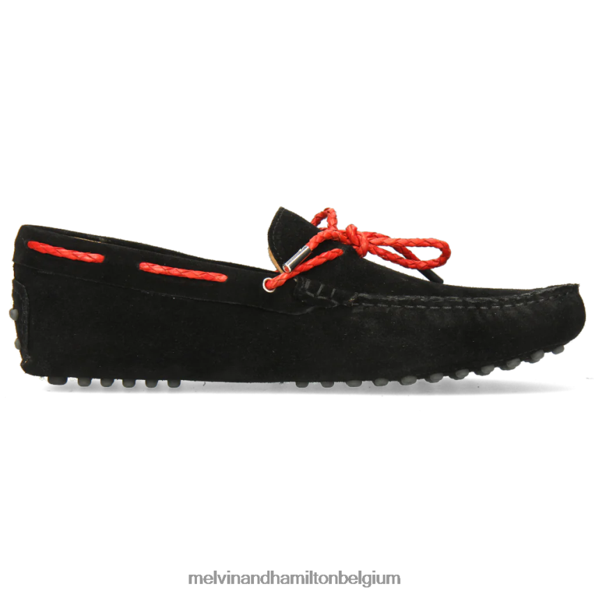 Melvin & Hamilton instappers zwart Heren Nelson 3 V488DN321