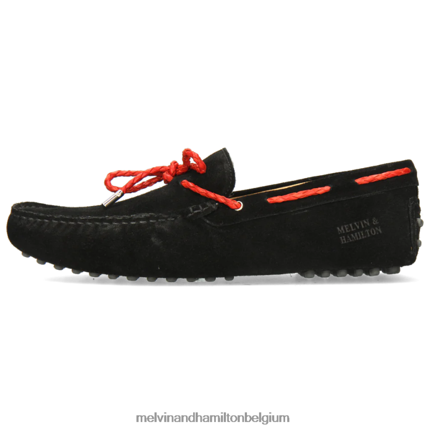 Melvin & Hamilton instappers zwart Heren Nelson 3 V488DN321