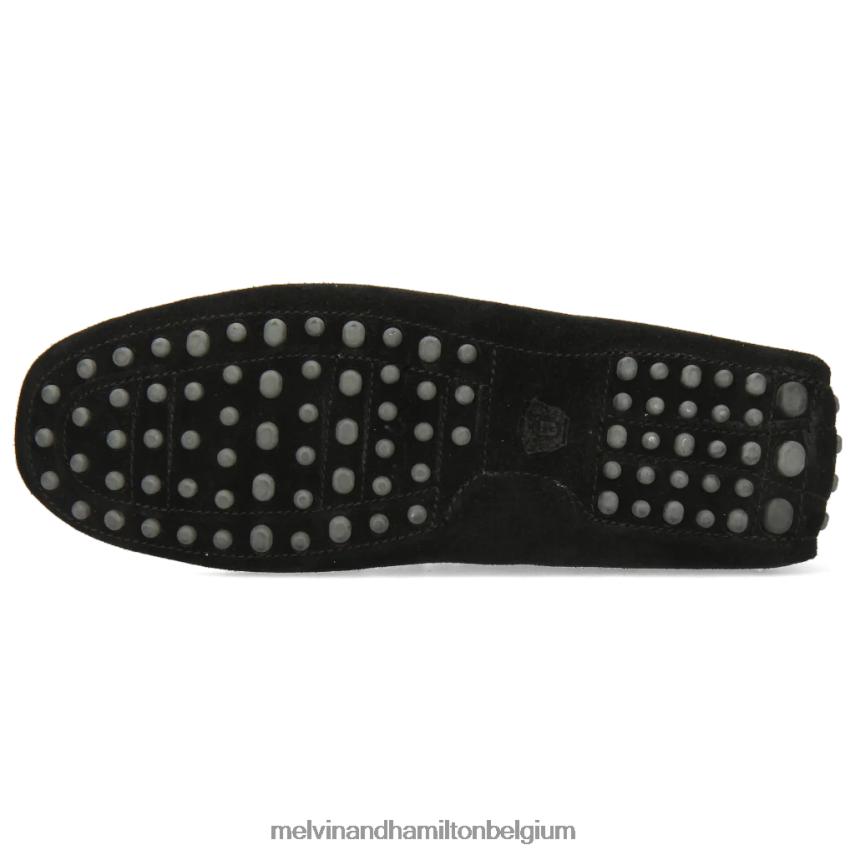 Melvin & Hamilton instappers zwart Heren Nelson 3 V488DN321