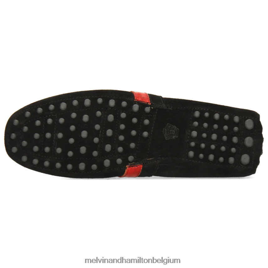 Melvin & Hamilton instappers zwart Heren Nelson 6 V488DN313