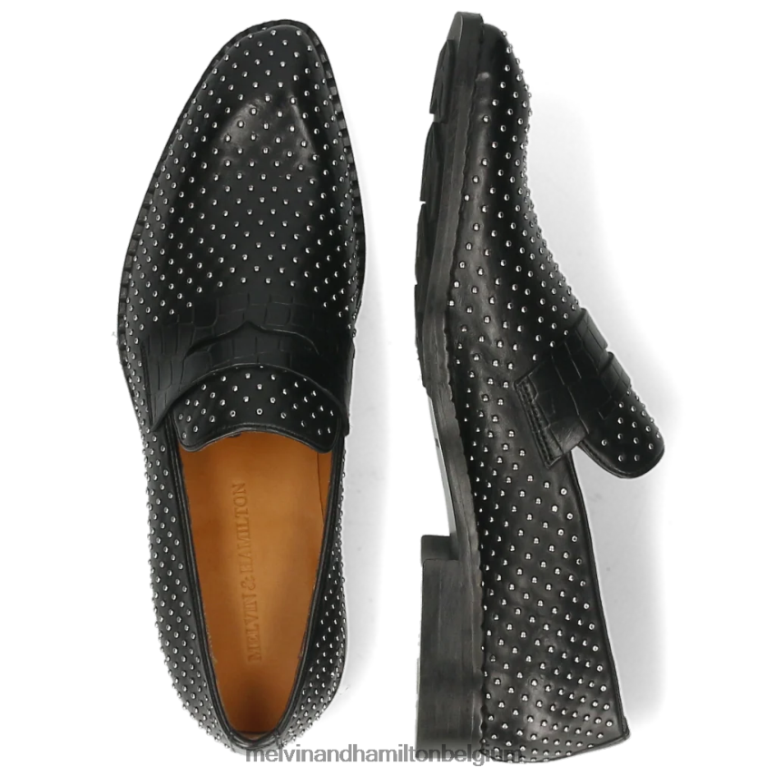 Melvin & Hamilton instappers zwart Heren gaston 5 V488DN302