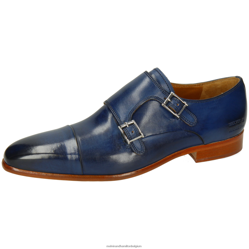 Melvin & Hamilton monnik schoenen blauw Heren lans 1 V488DN326